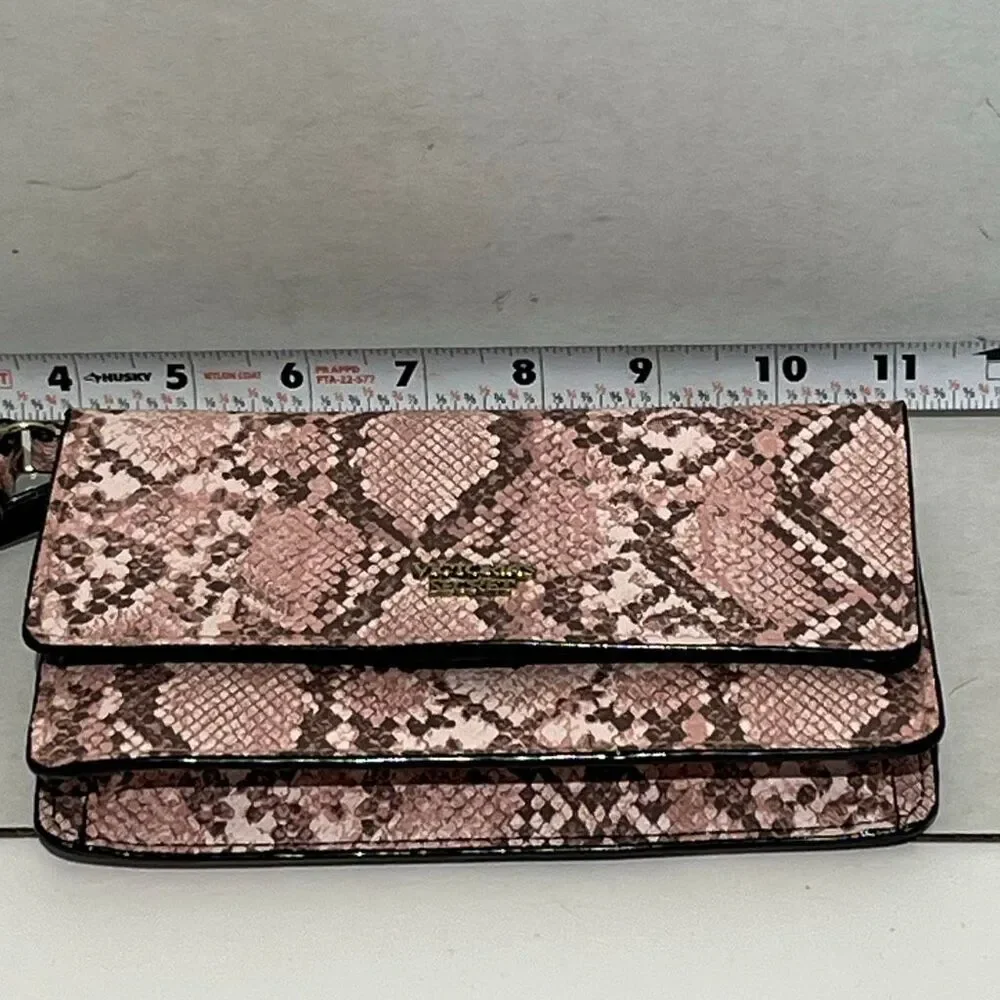 Victoria's Secret Women's Multicolor Exotic Python‎ Tech Wristlet Wallet